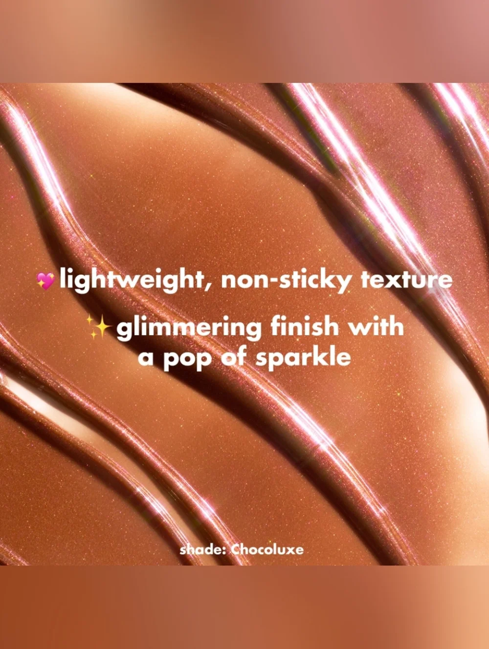 🔴 ELF Glow Reviver Lip Oil - Glimmer Finish - Chocoluxe